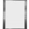 Рамка Клик ПК-25  с дек. уголком 40х60, серебро матовое анодир. в Красноярске - картинка, изображение, фото