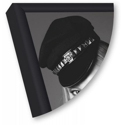 Рамка Нельсон 02, 50х70, черный матовый RAL-9005 в Красноярске - картинка, изображение, фото